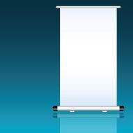 roll up with white background