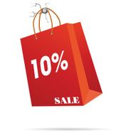 rep paper bag vector illustration