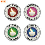 best choice button icon sign with gesture hand