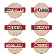 promotional labels set