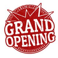 Grand Opening stamp