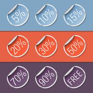Stickers with Discounts