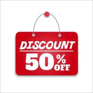 Sign board discount
