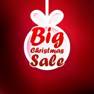 Christmas Sale card EPS10