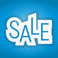 Blue Sale Banner