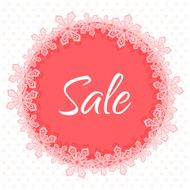 Christmas sale applique banner