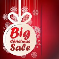 Christmas Big Sale template EPS10 N2