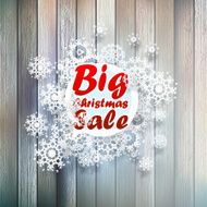 Christmas snowflakes with big sale