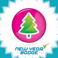 New Year Badge N3