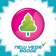 New Year Badge N5