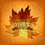 Autumn sale background N9