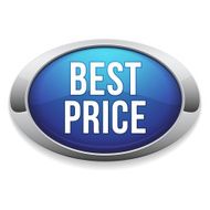 Blue silver best price button