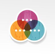 Abstract talking bubble