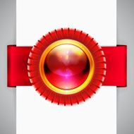 Loops label vector illustration