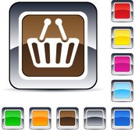 Shopping cart square button
