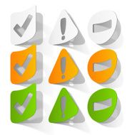 Tag Sticker Label Shadow