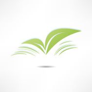 Leaf nature icons