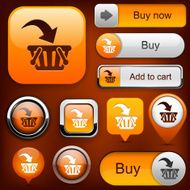 3D Button Icon Set N2