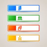 Sticker Label web set