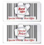Sale Design with bar code