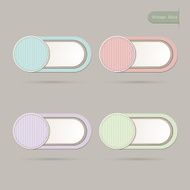 Sticker Label color set N2