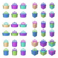 Gift holiday boxes