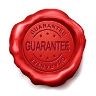 guarantee red wax seal