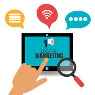 Marketing design vector illustration N41