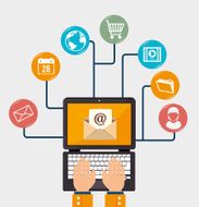 Marketing design vector illustration N55