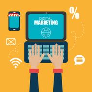 Marketing design vector illustration N57