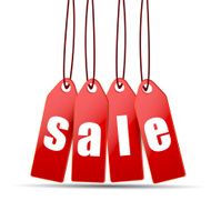 Red price tags N4