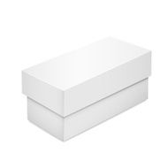 white blank paper box N3