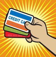 Hand Holding Credit Cards N3