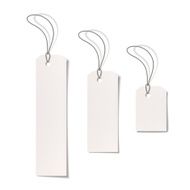 blank price tags