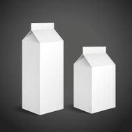 blank drink packaging set with soft shadow N2