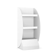 blank display with shelves N2