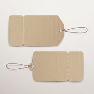 blank brown price tags N4
