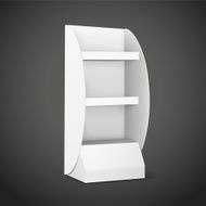blank displays with shelves N7