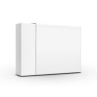 blank paper box template N10