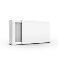 blank paper box template N11