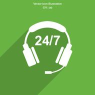 Vector support web icon N10