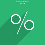 Vector percent web icon N3