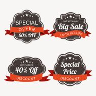 Sale label sticker or tag