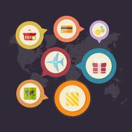 Infographics purchase and delivery of goods N2