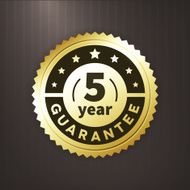 year guarantee business gold label