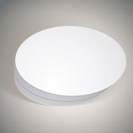 Vector blank round box template for your package design