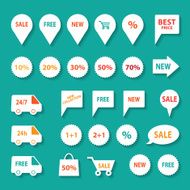 Sale icon set