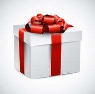 Realistic 3d gift box N2