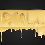 Yellow Cheese Background N3