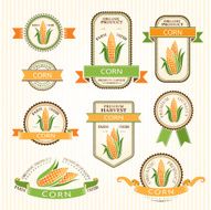 Corn labels